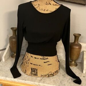Spiritual Gangster Black Long Sleeve Top Crop Long Sleeve! Love!!